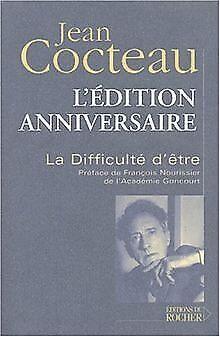 La Difficulté dêtre  Cocteau, Jean  Book, Livres, Livres Autre, Envoi