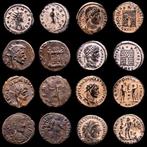 Romeinse Rijk. Lot comprising eight (8) coins: III-IV, Postzegels en Munten