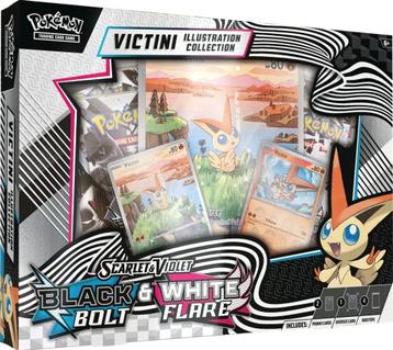 Pokémon Black Bolt & White Flare Victini Illustration Coll beschikbaar voor biedingen