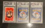 Pokémon - 3 Graded card - Squirtle #007, #63, #148 - PSA 10