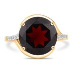 Zonder minimumprijs - Ring - 14 karaat Geel goud - 7.27ct.