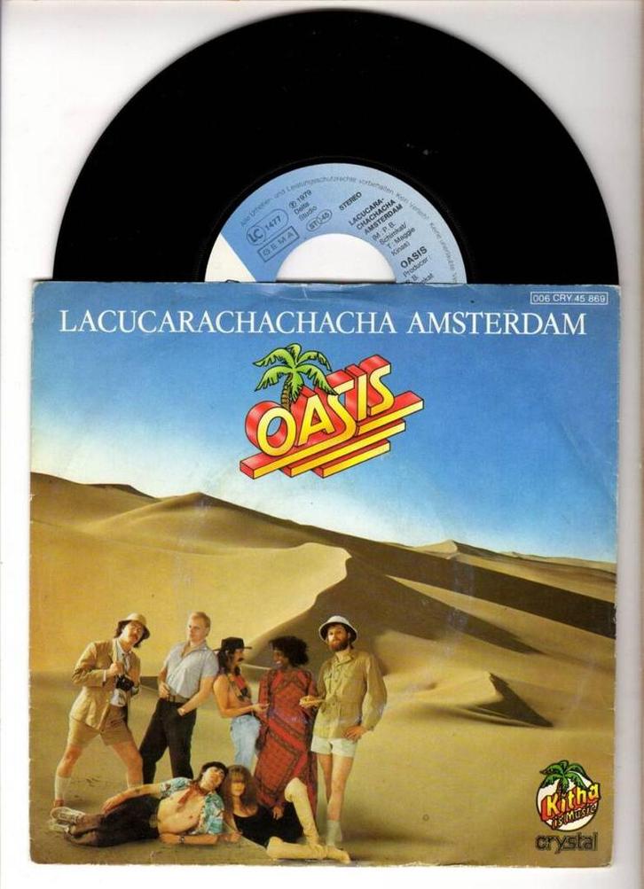 Oasis – Lacucarachachacha Amsterdam / Knocking On Heavens Do, CD & DVD, Vinyles Singles, Enlèvement ou Envoi