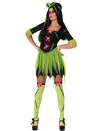 Sexy monster kostuum vrouw, Ophalen of Verzenden, Nieuw