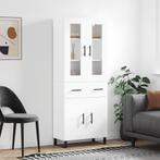 vidaXL Buffet haut Blanc 69,5x34x180 cm Bois