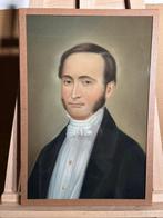 . - Portret-schilderij van een jonge baron, Antiek en Kunst