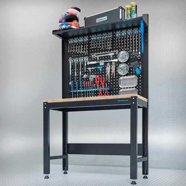 Datona Werkbank PREMIUM eiken 119 cm breed - Datona - Mat, Bricolage & Construction, Établis, Enlèvement ou Envoi