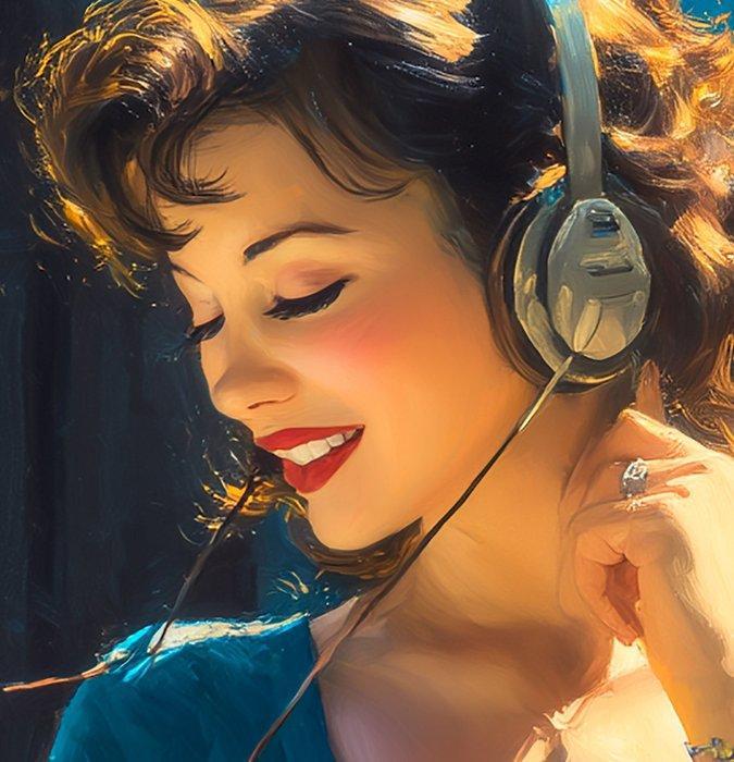 Ginger Red (1965) - Coralie, Antiek en Kunst, Kunst | Designobjecten