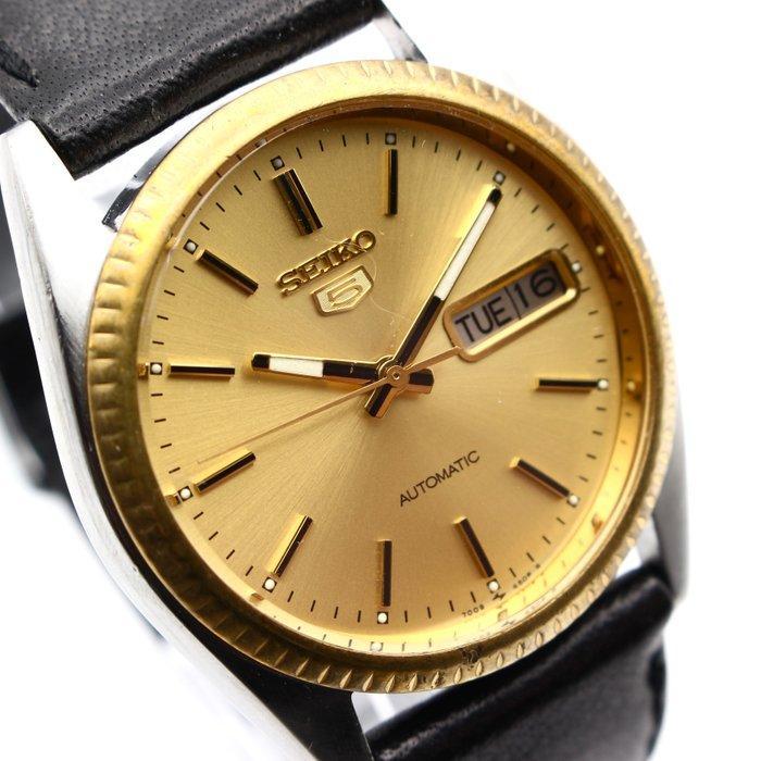 Seiko - Seiko 5 Automatic Day-Date - Zonder minimumprijs -, Handtassen en Accessoires, Horloges | Antiek