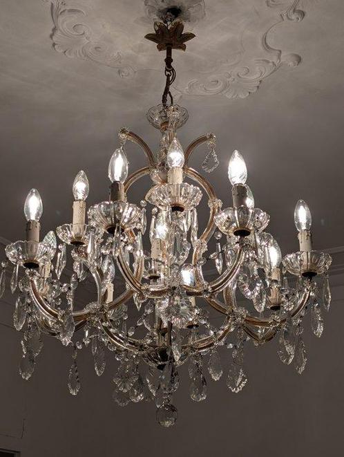 Lustre - Cristal - Gigantesque Maria Teresa, Antiek en Kunst, Curiosa en Brocante