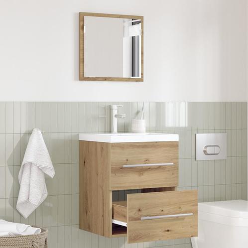 vidaXL Badkamerkast Ambachtelijk eiken 41 x 38.5 x 48 cm, Huis en Inrichting, Badkamer | Badkamermeubels, Nieuw, Verzenden