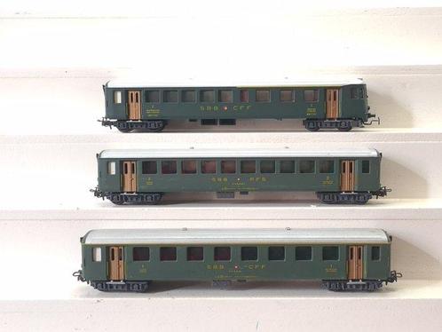 HAG H0 - 416/420/421 - Wagon de passagers pour trains, Hobby en Vrije tijd, Modeltreinen | H0