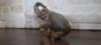 Pierre Chenet (XX-XXI) - sculptuur, LElephant sasseyant -, Antiek en Kunst