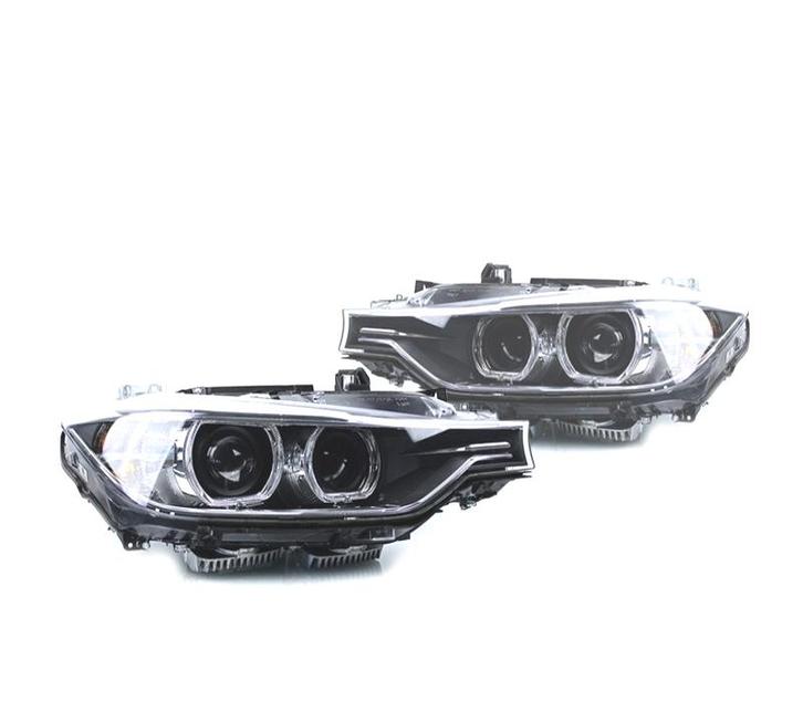 Phares Xenon D1S Angel Eyes Daylight Pour Bmw F30 F31 2011+, Auto-onderdelen, Verlichting, Verzenden