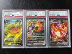 Pokémon - 3 Graded card - PSA 9 MINT Full 3x Charizard UPC, Nieuw