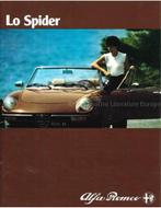 1980 ALFA ROMEO SPIDER BROCHURE ITALIAANS, Boeken, Nieuw