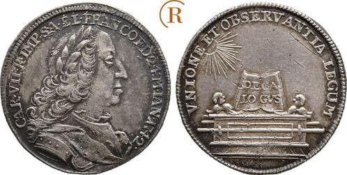 Zilverabschlag von den Stempeln des Dukaten 1742 Bayern:..., Timbres & Monnaies, Monnaies | Europe | Monnaies non-euro, Envoi