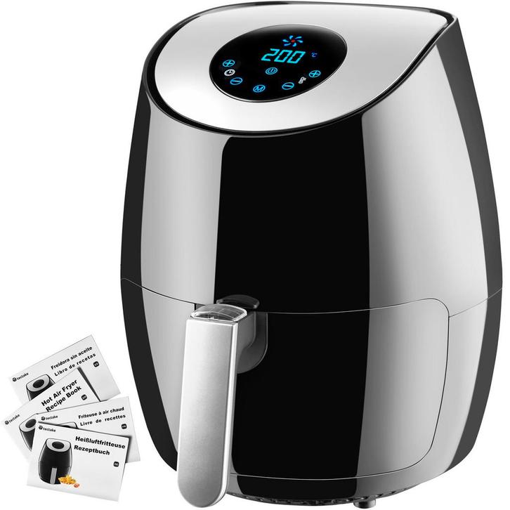 tectake Airfryer Mitch 3,6 l - zwart, Elektronische apparatuur, Frituurpannen, Verzenden
