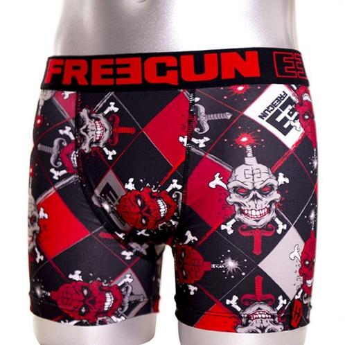 Freegun Polyester Boxershorts Underwear Skull Black Red, Vêtements | Hommes, Vêtements de sport, Envoi