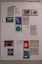 Verenigde Naties - Genève 1969/2002 - 2 Collecties in 2, Timbres & Monnaies