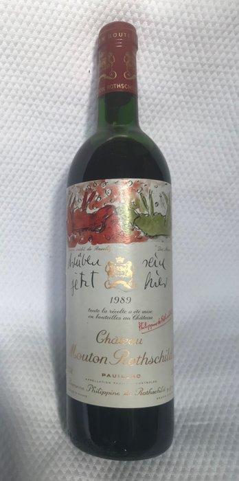 1989 Château Mouton Rothschild - Pauillac 1er Grand Cru, Verzamelen, Wijnen