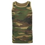 singlet camouflage (T-shirts, Kleding), Vêtements | Hommes, T-shirts, Verzenden