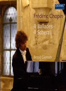 Chopin: 4 Ballades, 4 Scherzi CD Frederic Chopin, CD & DVD, CD | Autres CD, Envoi