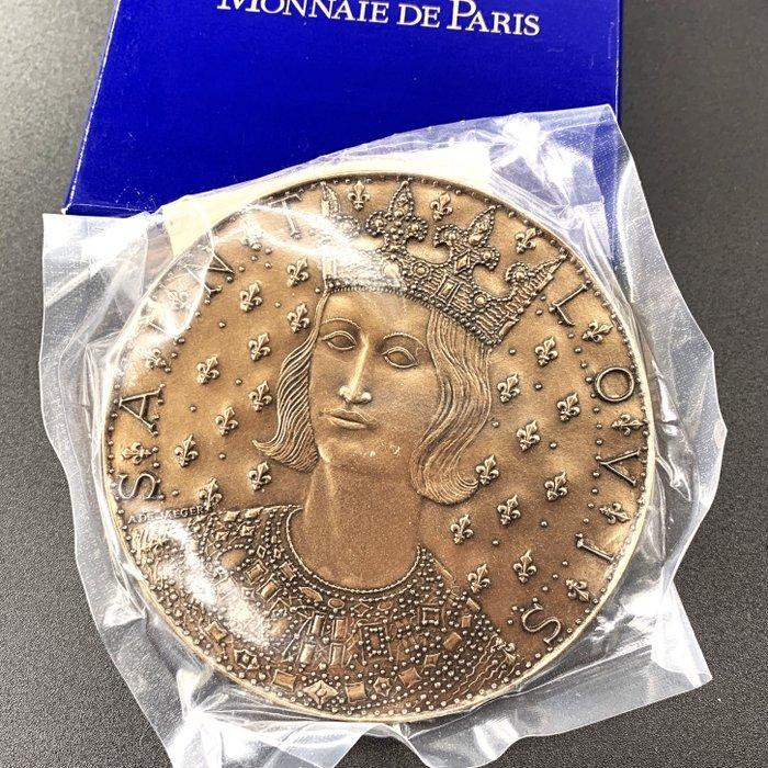 Médaille artistique - Louis IX of France called Saint Louis, Timbres & Monnaies, Monnaies & Billets de banque | Accessoires
