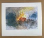 William Turner - The Burning of the Houses of Parliament -, Antiek en Kunst