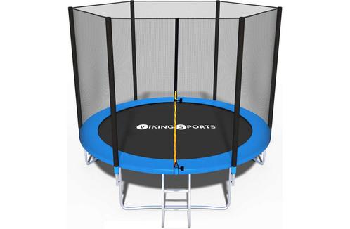 Trampoline 305 cm met veiligheidsnet - tot 120 kg - blauw, Kinderen en Baby's, Speelgoed | Buiten | Trampolines, Nieuw, Ophalen of Verzenden
