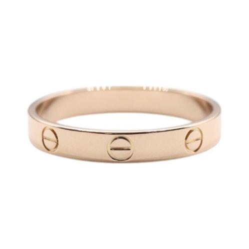Cartier - Bague - LOVE small model - 18 carats Or rose, Handtassen en Accessoires, Ringen