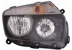 Dacia Duster 2010-2013 Zwart Koplamp Rechts (Koplampen), Verzenden, Nieuw