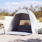 vidaXL Strandtent 3-persoons waterdicht grijs, Caravans en Kamperen, Nieuw