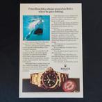 Rolex - Enseigne publicitaire - Publicité vintage Submariner