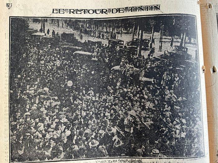 Le Petit Vingtième 29 - Couverture: retour du Congo avec, Boeken, Stripverhalen