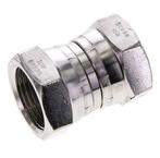 Connecteur droit réducteur G1 femelle Haute Pression Acier, Bricolage & Construction, Verzenden