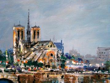 Denis Pascal dit Roy (XX-XXI) - Paris. La Seine et, Antiek en Kunst
