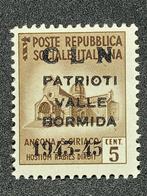 Italië  - 1945 - CLN Valle Bormida-variëteit, Postzegels en Munten, Gestempeld
