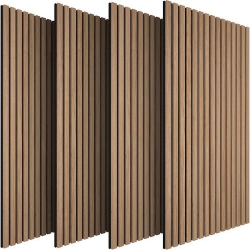 tectake Akoestische panelen Sonic Wall houtlook - licht eike, Huis en Inrichting, Bureaus, Verzenden