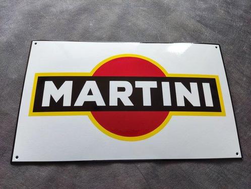 Martini - Martini enamel sign Emailschild Emaille Schild, Antiquités & Art, Antiquités | Assiettes décoratives & Carrelages