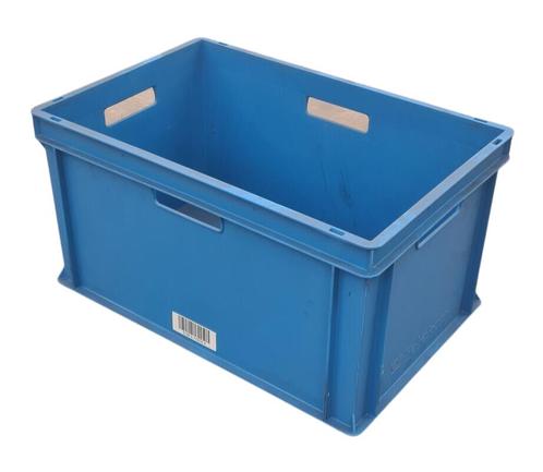 60x40x32 kunststof bak blauw PP open handgrepen korte en, Doe-het-zelf en Bouw, Overige Doe-Het-Zelf en Bouw, Ophalen of Verzenden