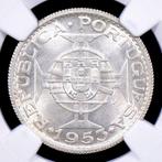 Portugees Kaapverdië. Republic. 10 escudos 1953 - NGC - MS