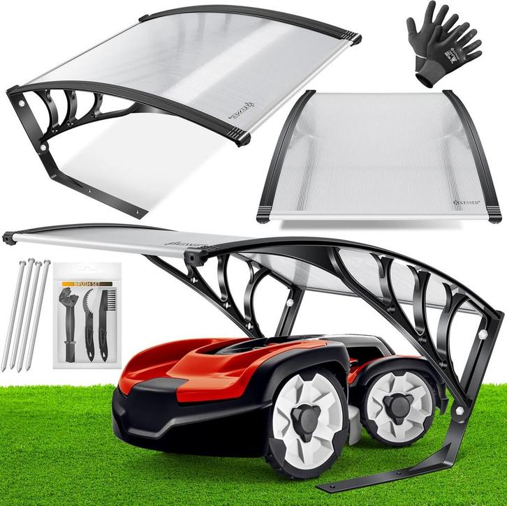 KESSER Garage robotmaaier - Weerbestendig - 82x103x47cm - Tr, Tuin en Terras, Overige Tuin en Terras, Verzenden