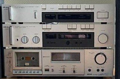 Akai - AM-U310 / AT-S210 / C5-F11 Stereoset - Diverse, Audio, Tv en Foto, Radio's