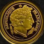 Frankrijk. Gold medal ND 20 Francs Head of Ceres 1851 A,