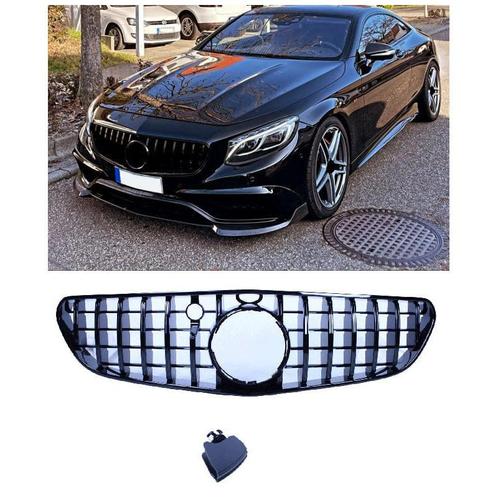 Grill voor mercedes s coupé 63/65 amg 2015-2017 zwart c217, Auto-onderdelen, Carrosserie