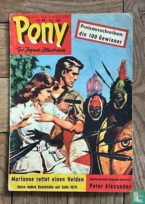 Kuifje - Pony 35 - 1960, Livres, BD, Envoi