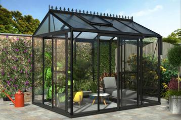 NIEUW - Flexi tuinkas ZWART 8,44 m², Tuin en Terras, Verzenden, Nieuw
