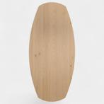 Tafelblad Zweeds Ovaal Eikenhout 220x110, Huis en Inrichting, Tafels | Eettafels, Nieuw