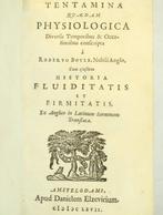 Robert Boyle - Tentamina quaedam Physiologica Diversis, Antiek en Kunst