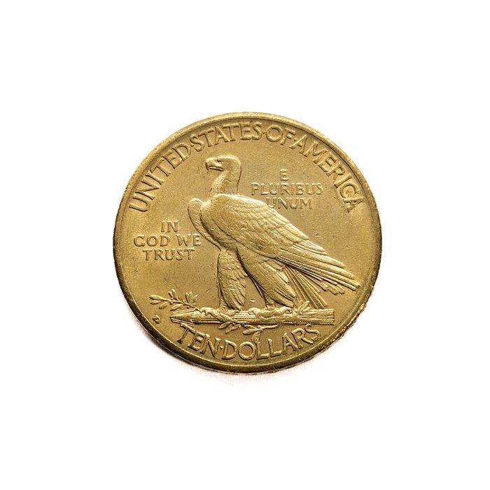Verenigde Staten. 10 Dollars 1910-S Indian Head, Timbres & Monnaies, Métaux nobles & Lingots